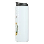 Niedliche Jungle Safari Giraffe Kinderdusche Danke Thermosbecher (Nach rechts gedreht)