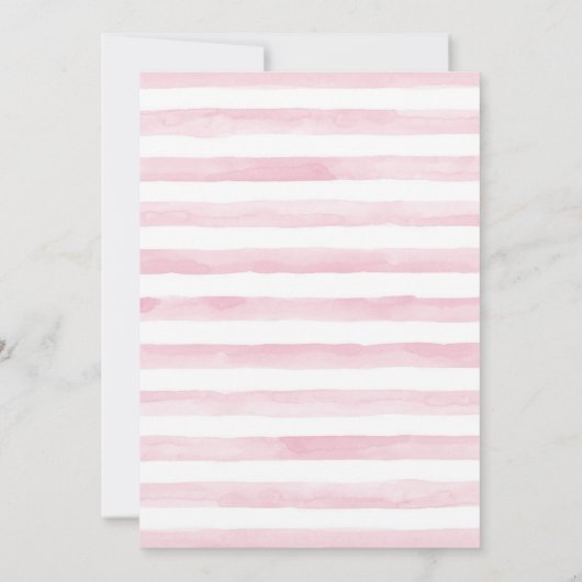 Niedliche Jungle Safari Kinderdusche Einladung (Rückseite)