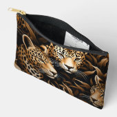 Niedliche Jungle Wild Cheetah Kosmetische Tasche (Offen)
