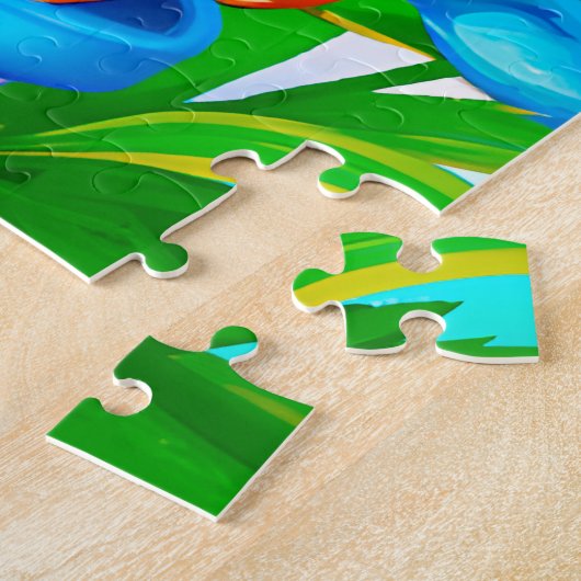 niedliche Jungs Mädchen Katzenliebhaber geben Name Puzzle (Seite)