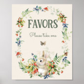 Niedliche Jungtierduschfavoriten Poster (Vorne)