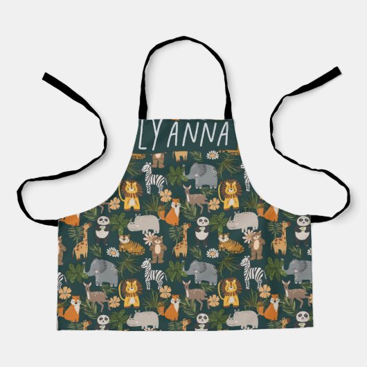 Niedliche Jungtiere drucken Schürze (Vorderseite)