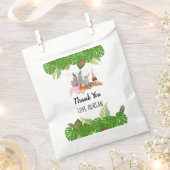 Niedliche Jungtiere im Party Wild One Geschenktütchen (Ausgeschnitten)