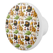 Niedliche Jungtiere Keramikknauf (Rechts)