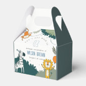 Niedliche Jungtiere Kinder jeden Alters zum Geburt Geschenkschachtel (Rückseite)