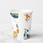 Niedliche Jungtiere Kinder jeden Alters zum Geburt Pappbecher (Links)