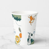 Niedliche Jungtiere Kinder jeden Alters zum Geburt Pappbecher (Rechts)