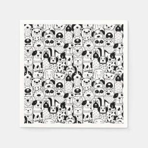 Niedliche Jungtiere Napkins Serviette