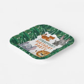 Niedliche Jungtierfeier Pappteller (Gewinkelt)