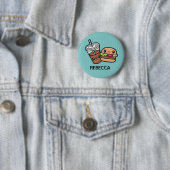 Niedliche Junk Food Button (Beispiel)