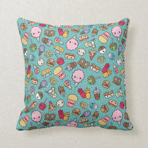 Niedliche Junk Food Kissen