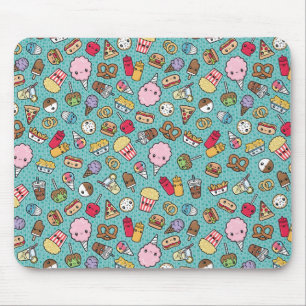 Niedliche Junk Food Mousepad