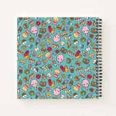 Niedliche Junk Food Notizblock (Rückseite)