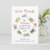 Niedliche Käfer Ankündigung (Stehend Vorderseite)