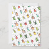 Niedliche Käfer Ankündigung (Rückseite)