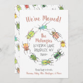 Niedliche Käfer Ankündigung (Vorne/Hinten)