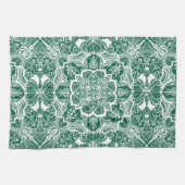 Niedliche Käfer Mandala HandGezeichnet Geschirrtuch (Horizontal)