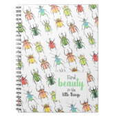 Niedliche Käfer Notizblock (Vorderseite)