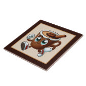 Niedliche Kaffee-Bar , Shop oder Kaffeeküche Fliese (Seite)