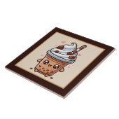 Niedliche Kaffee-Bar , Shop oder Kaffeeküche Fliese (Seite)