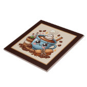 Niedliche Kaffee-Bar , Shop oder Kaffeeküche Fliese (Seite)