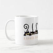 Niedliche Kaffee-Katzen-Tasse Kaffeetasse (Links)