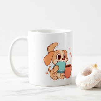 Niedliche Kaffee-Tasse für Hundefreunde" Kaffeetasse