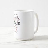 Niedliche Kaffee-Tasse Kaffeetasse (VorderseiteRechts)