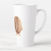 Niedliche Kaffeebohne Milchtasse (Rechts)