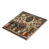 Niedliche Kaffeehäuser Bar Fliese (Seite)