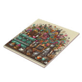 Niedliche Kaffeehäuser Bar Fliese (Seite)