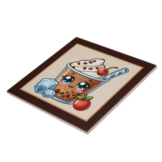 Niedliche Kaffeeküche , Bar oder Coffee-Küche Fliese (Seite)