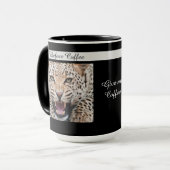 Niedliche Kaffeestiere Tasse (Vorderseite Links)