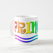 Niedliche Kaffeetasse (Vorderseite Links)