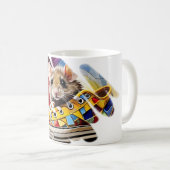 Niedliche Kaffeetassen und Tasse für stilvolle Tas (VorderseiteRechts)