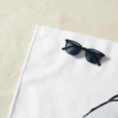 Niedliche Kaiserpinguinfamilie T - Shirt Strandtuch (Beispiel)