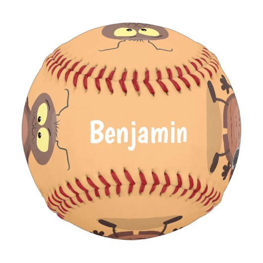 Niedliche Kakerlakenfigur Baseball (Vorderseite)