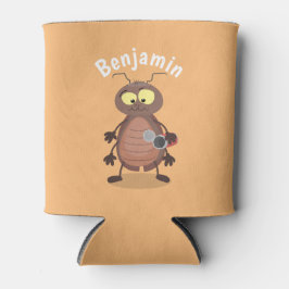 Niedliche Kakerlakenfigur Dosenkühler