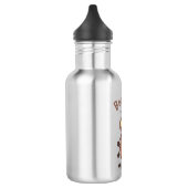 Niedliche Kakerlakenfigur Edelstahlflasche (Links)