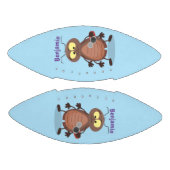 Niedliche Kakerlakenfigur Football (Paneele)