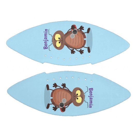 Niedliche Kakerlakenfigur Football (Paneele)