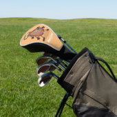 Niedliche Kakerlakenfigur Golf Headcover (In SItu)