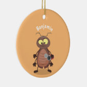 Niedliche Kakerlakenfigur Keramik Ornament (Rechts)