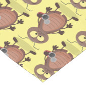 Niedliche Kakerlakenfigur Kurzer Tischläufer (Ecke)