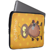 Niedliche Kakerlakenfigur Laptopschutzhülle (Vorne Rechts)