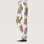 Niedliche Kakerlakenfigur Leggings (Links)