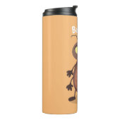 Niedliche Kakerlakenfigur Thermosbecher (Nach links gedreht)