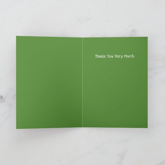 Niedliche Kakteen in Aquarellfarben Karte (Innenseite)