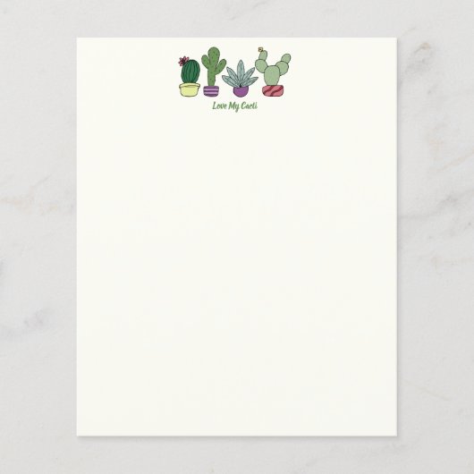 Niedliche Kaktus gepunktete Pflanze Liebe Mein Kak (Vorderseite)