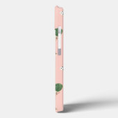 Niedliche Kaktus im Muster "Herzstücke" individuel Case-Mate iPhone Hülle (Rückseite / Links)